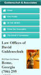 Mobile Screenshot of guldenschuhlaw.com